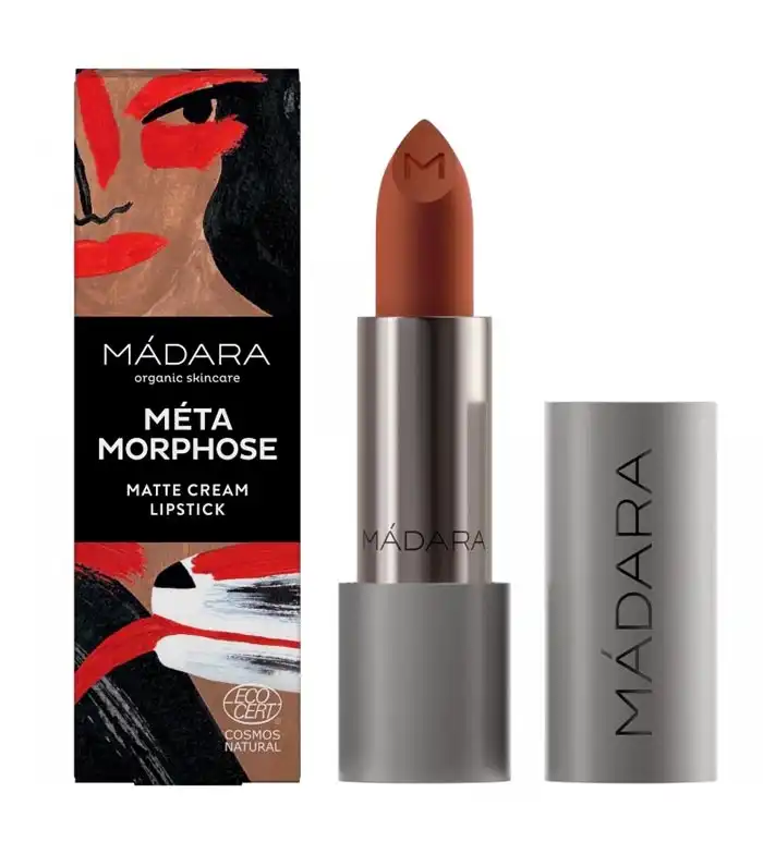 Mádara - *Métamorphose* - Barra de labios Matte Cream - 33: Magma - Mádara - Comparador de precios