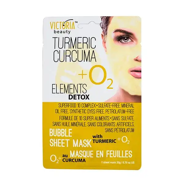Mascarilla Burbujas Curcuma - VICTORIA BEAUTY - Comparador de precios