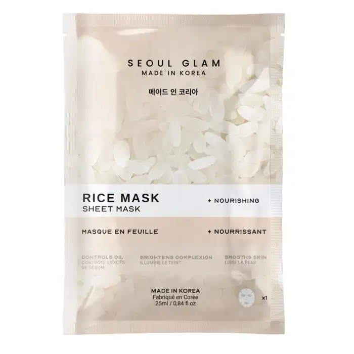 Mascarilla Facial Arroz 25 ml  Seoul Glam - Seoul Glam - Comparador de precios