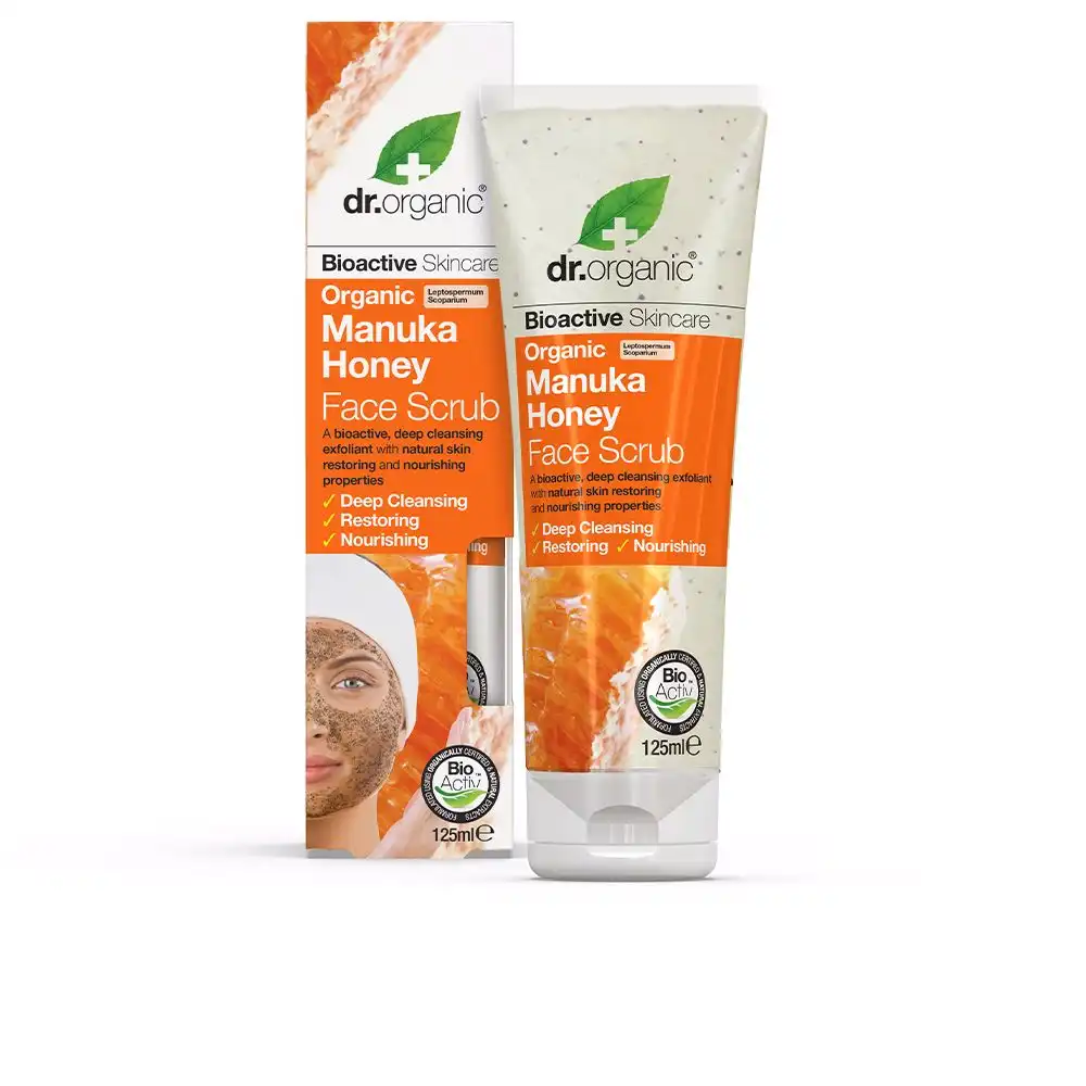 Miel De Manuka exfoliante facial 125 ml - Dr. Organic - Comparador de precios