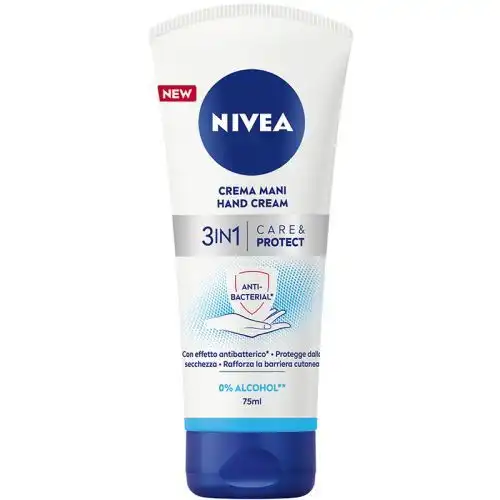 Nivea 3in1 Care & Protect Anti-Bacterial 100 ml Crema de Manos - Nivea - Comparador de precios
