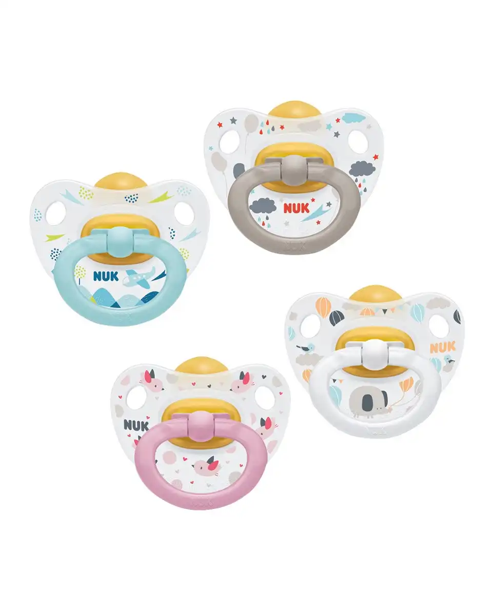 Nuk - 2 Chupetes 18-36 Meses Látex - NUK - Comparador de precios