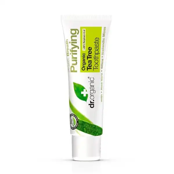 Pasta De Dientes Purificante De Arbol De Té Orgánico - Dr. Organic - Comparador de precios