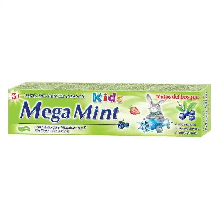 Pasta Dental Infantil Frutas del Bosque 50 ml - Mega Mint - Comparador de precios