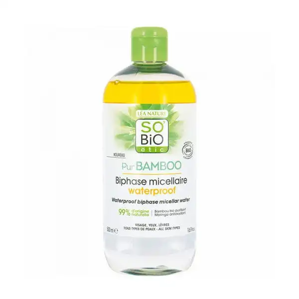 Pur Bamboo Biphase Micellaire Waterproof - SOBIO - Comparador de precios