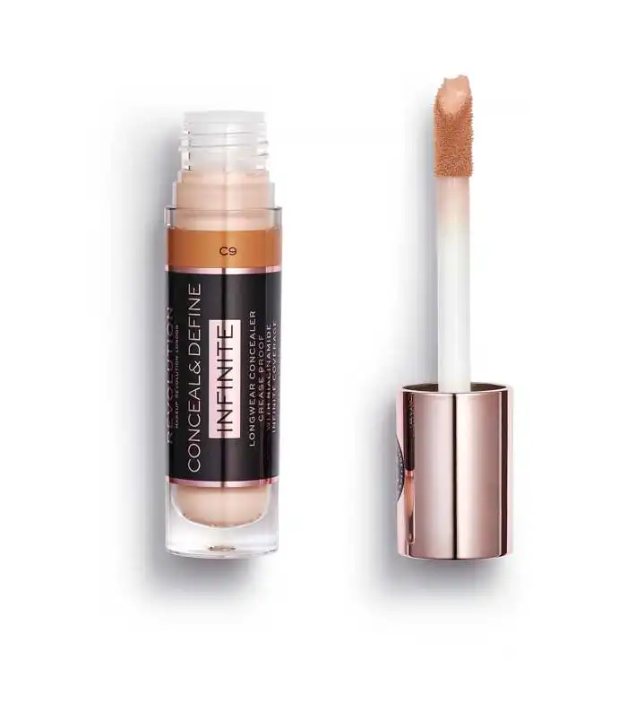 Revolution - Corrector líquido Conceal & Define Infinite XL - C9 - Makeup Revolution - Comparador de precios