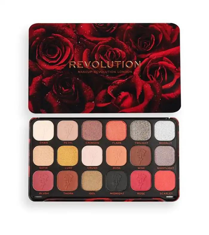 Revolution - *Halloween* - Paleta de Sombras Forever Flawless - Midnight Rose - Makeup Revolution - Comparador de precios