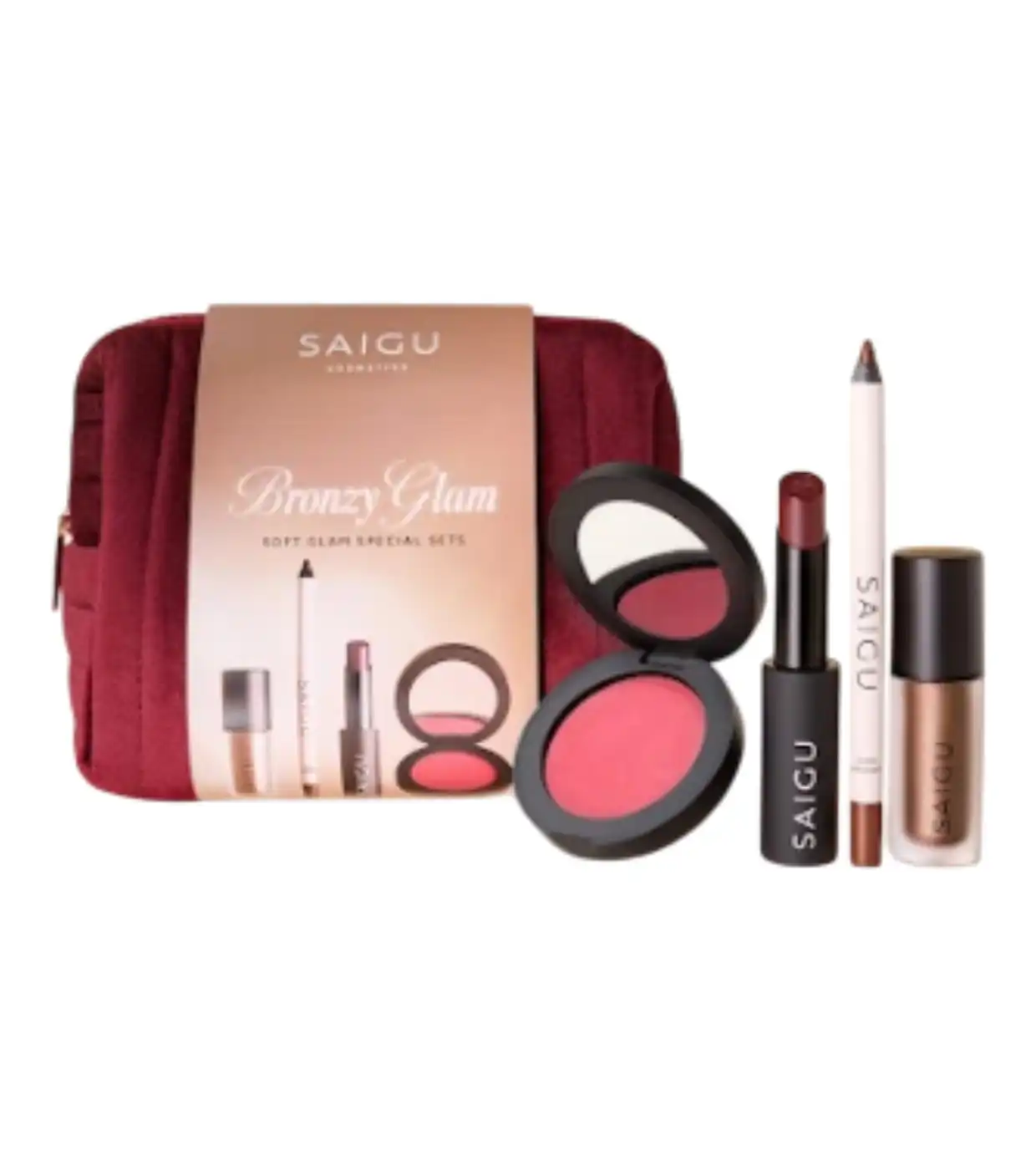 Saigu Cosmetics - Pack Bronzy Glam - Saigu Cosmetics - Comparador de precios