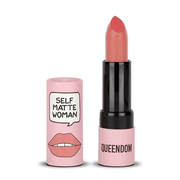 Self Matte Woman Lipstick Fresh Peach - QUEENDOM - Comparador de precios