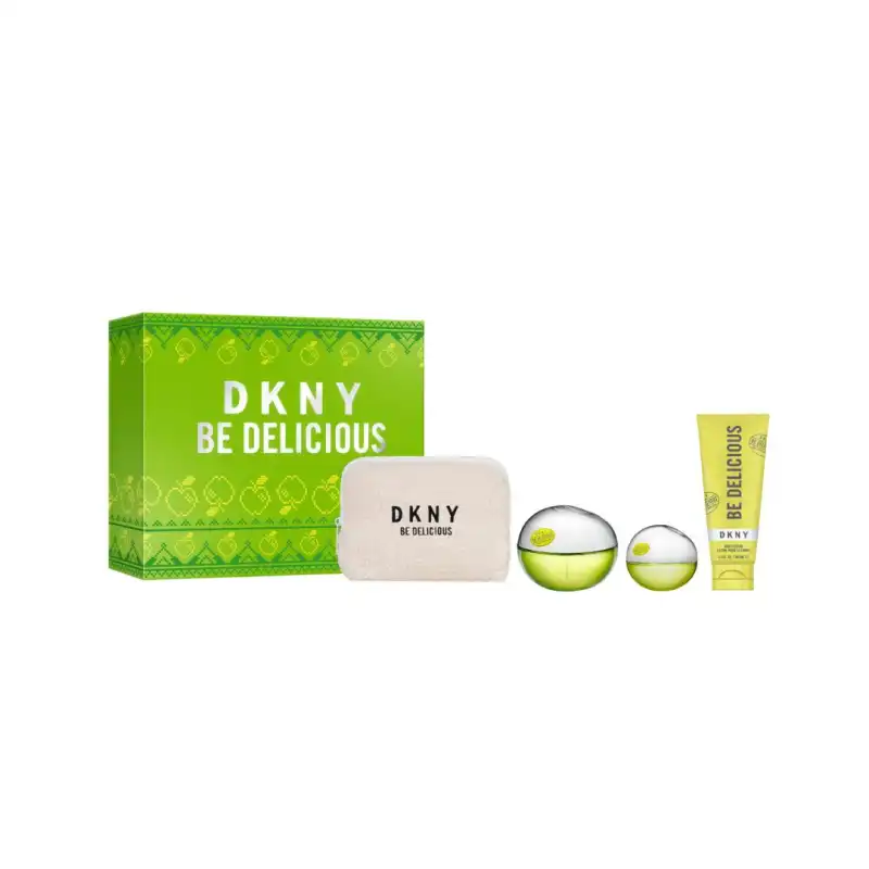 Set Be Delicious Eau De Parfum 100 Ml + Mini 15 Ml + Body Lotion 100 Ml - DKNY - Comparador de precios