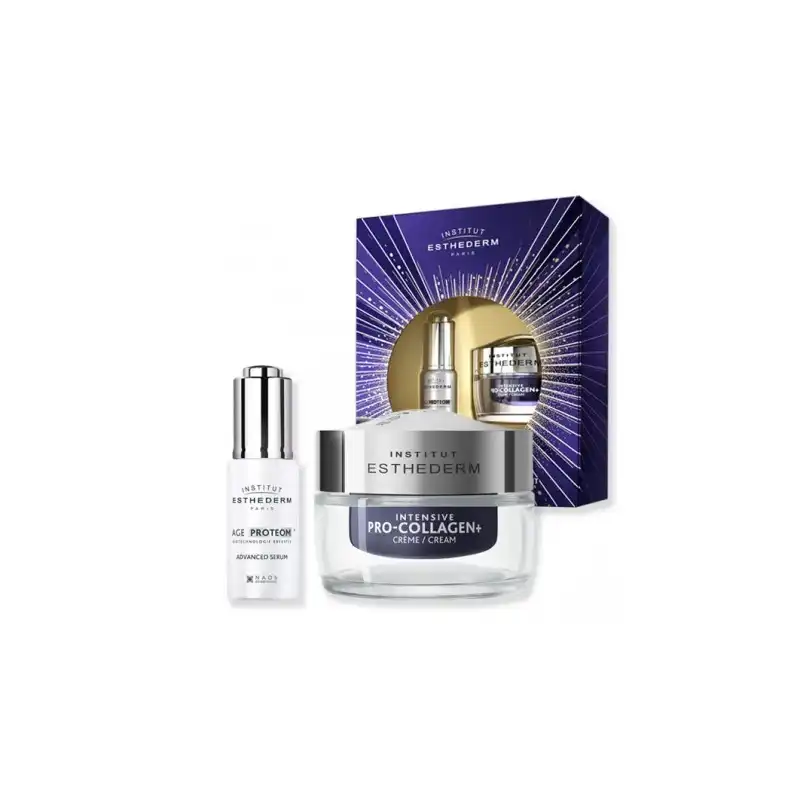 Set Crema Pro-collagen+ 50ml + Serum Age Proteom Advanced 15ml - Esthederm - Comparador de precios