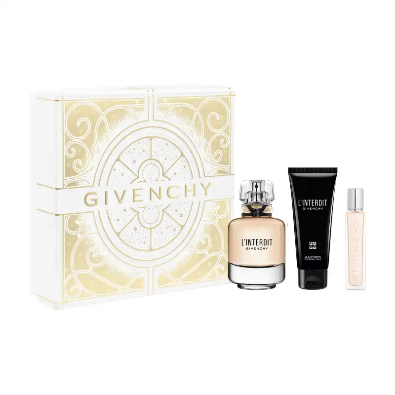 Set L'interdit Eau De Parfum 80 Ml + Mini 12,5 Ml + Body Lotion 75 Ml - Givenchy - Comparador de precios