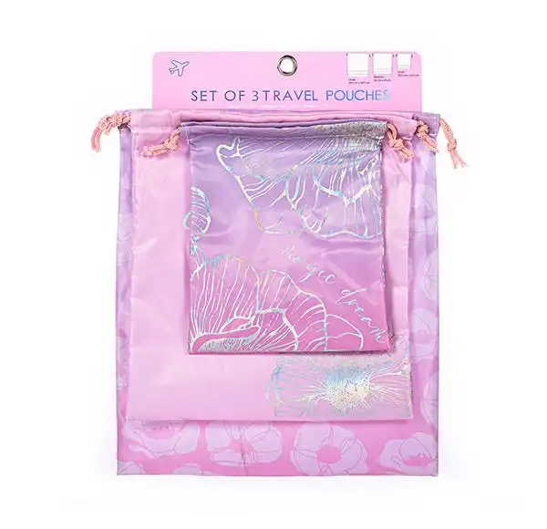 Set Of 3 Travel Pouches - TRI-COASTAL - Comparador de precios