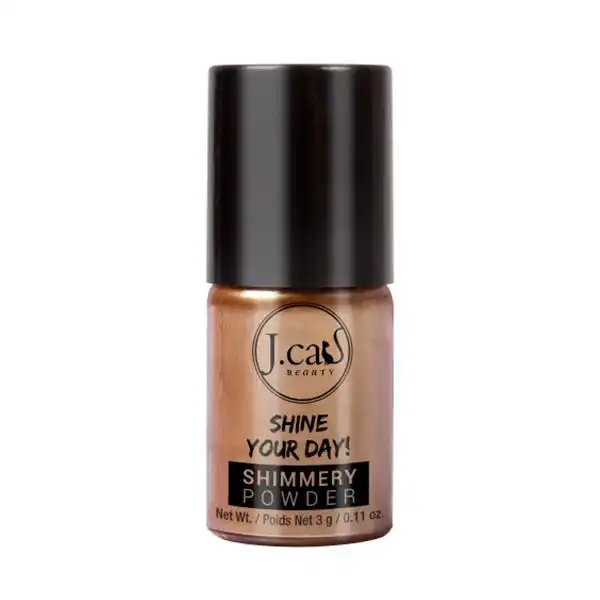 Shine Your Day Shimmery Powder Earth Mango - J.CAT - Comparador de precios
