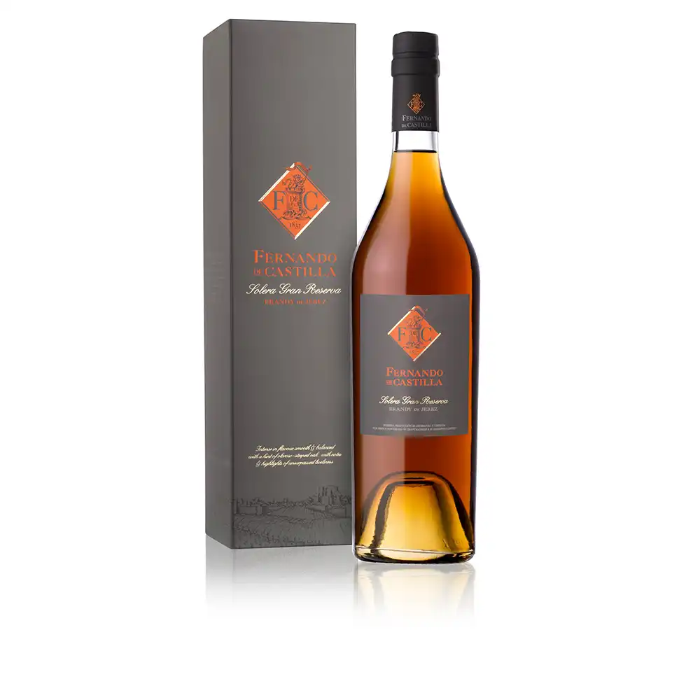 Solera Gran Reserva brandy de Jerez 15 años - Fernando De Castilla - Comparador de precios