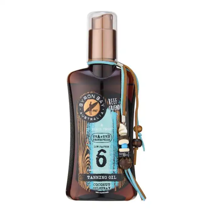 Tanning Oil Coconut Oilspray Aceite Bronceador SPF 6 200 ml - Byron Bay - Comparador de precios