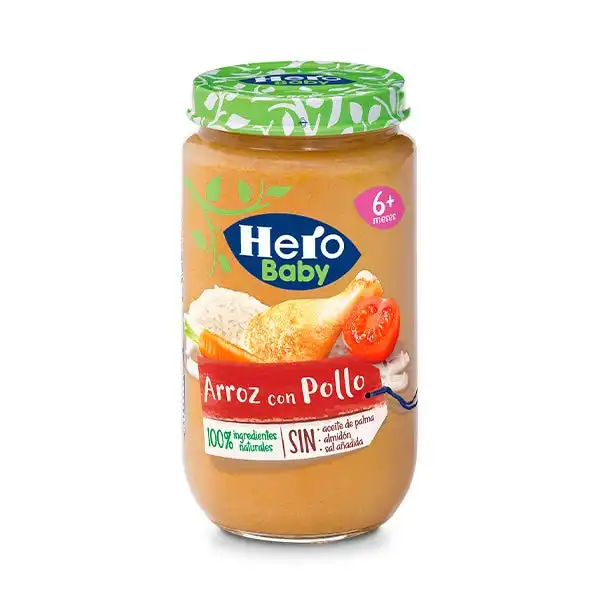 Tarrito Arroz Con Pollo - HERO - Comparador de precios