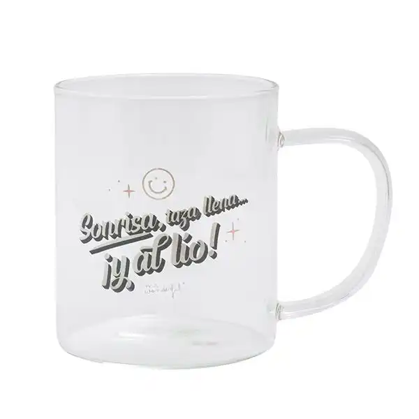 Taza Sonrisa, Taza Llena Y Al LÃ­o - Mr Wonderful - Comparador de precios