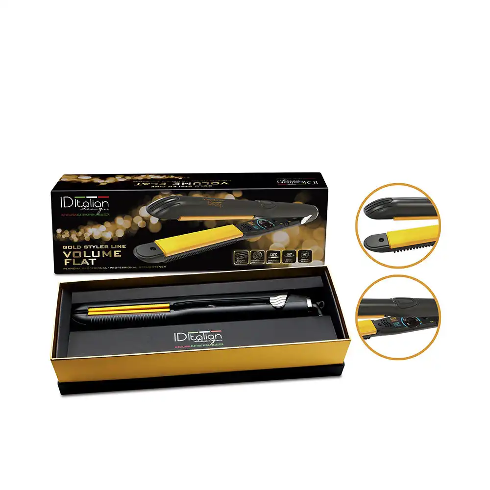 Volume Flat styler gold 1 u - IDItalian - Comparador de precios
