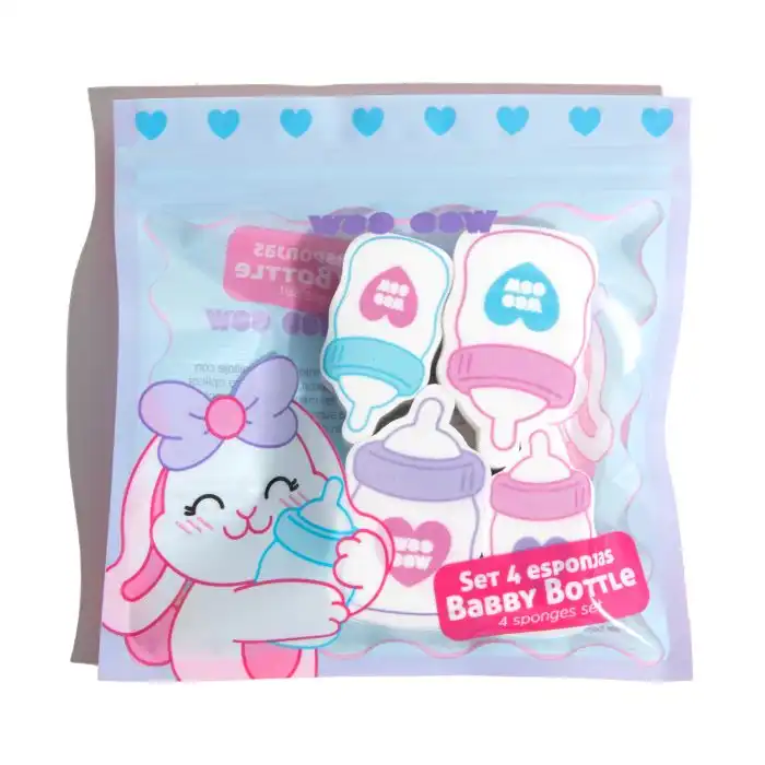 ¡34% DTO! Set 4 Esponjas de Maquillaje Baby Bottle 14.3 gr - Woo oow - Comparador de precios