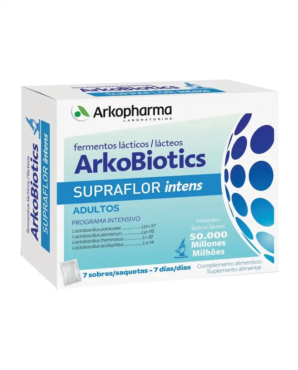 Arkopharma - 7 Sobres Supraflor Intens Adultos Arkobiotics - Arkopharma - Comparador de precios