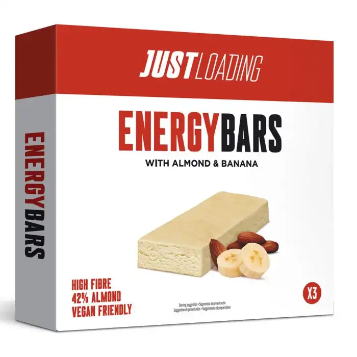 Barritas Energéticas de Almendra y Plátano - Just Loading - Comparador de precios
