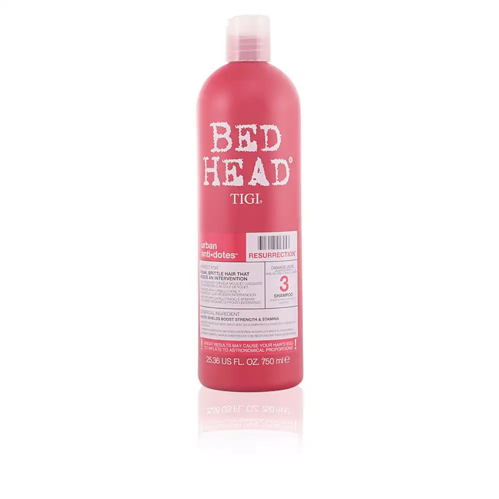 Bed Head urban anti-dotes resurrection shampoo 750 ml - Tigi - Comparador de precios