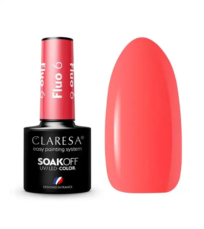 Claresa - Esmalte semipermanente Soak off - 06: Fluo - Claresa - Comparador de precios