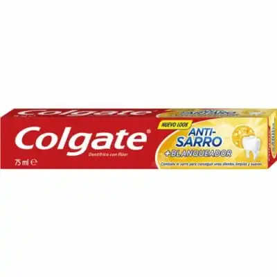 Colgate Pasta Dental Antisarro, 75 ml - Colgate - Comparador de precios