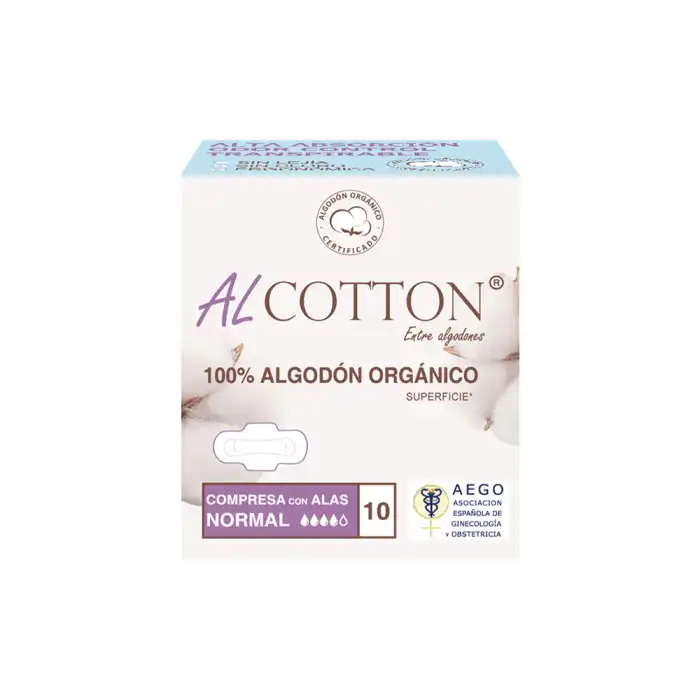 Compresa Normal con Alas  Alcotton - Alcotton - Comparador de precios