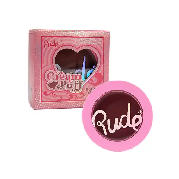 Cream Puff Natural Blush Red Velvet - RUDE - Comparador de precios