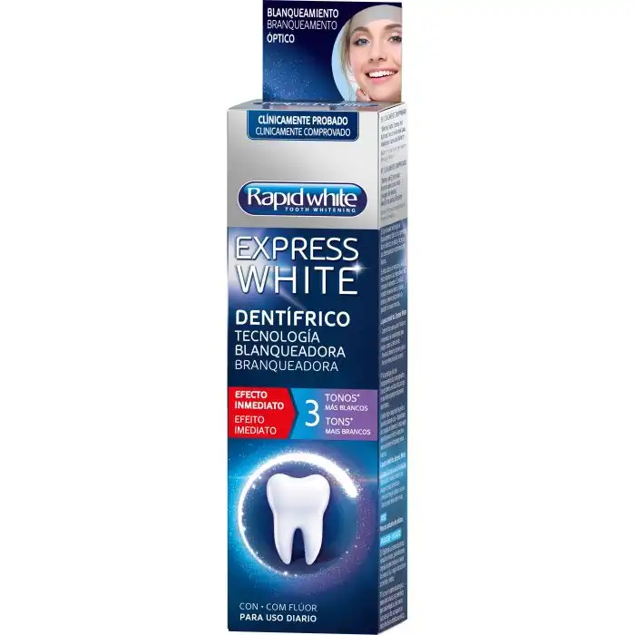 Dentrifico Expres White 75 ml - Rapid White - Comparador de precios