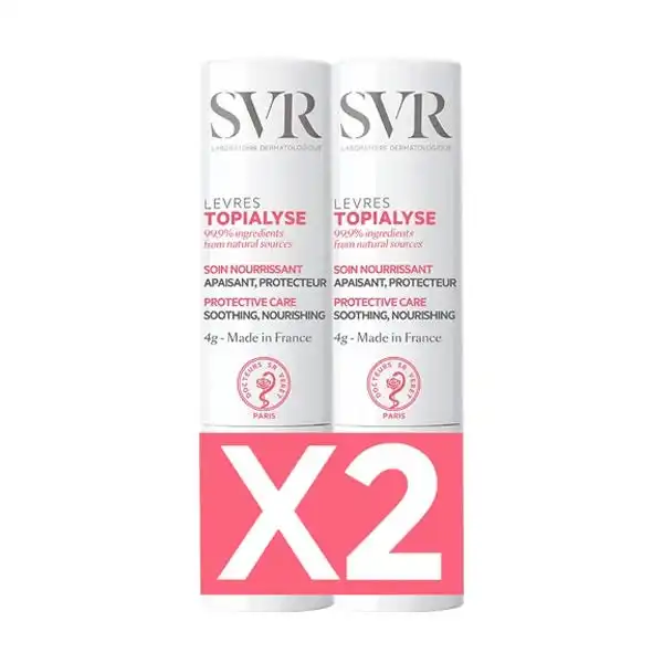 Duo Bálsamo Labial Topialyse - LABORATOIRES SVR - Comparador de precios