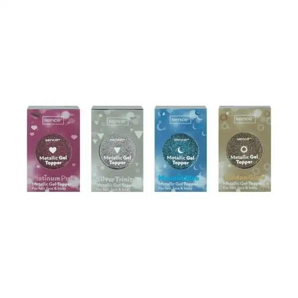 Eyeshadow Gel Topper Metallic Power - Sence - Comparador de precios