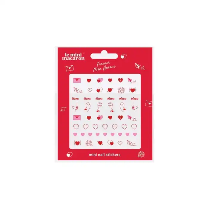 Forever Mon Amour Pegatinas Uñas - Le Mini Macaron - Comparador de precios
