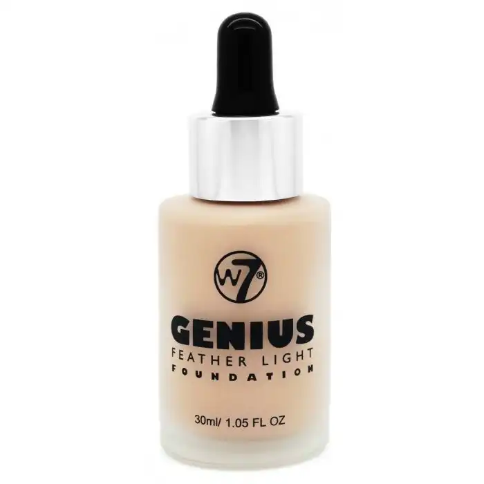 Genius Feather Light Foundation 30 ml - W7 - Comparador de precios