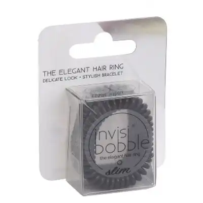 Invisibobble Invisibobble Slim True Black Hanging Pack, 1 un - Invisibobble - Comparador de precios