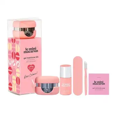 Le Mini Macaron Gel Manicure Kit Rose Creme, 125 gr - Le Mini Macaron - Comparador de precios
