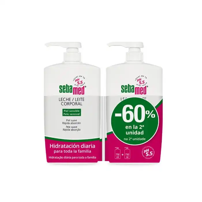 Leche Corporal Piel Sensible 750 ml - Sebamed - Comparador de precios
