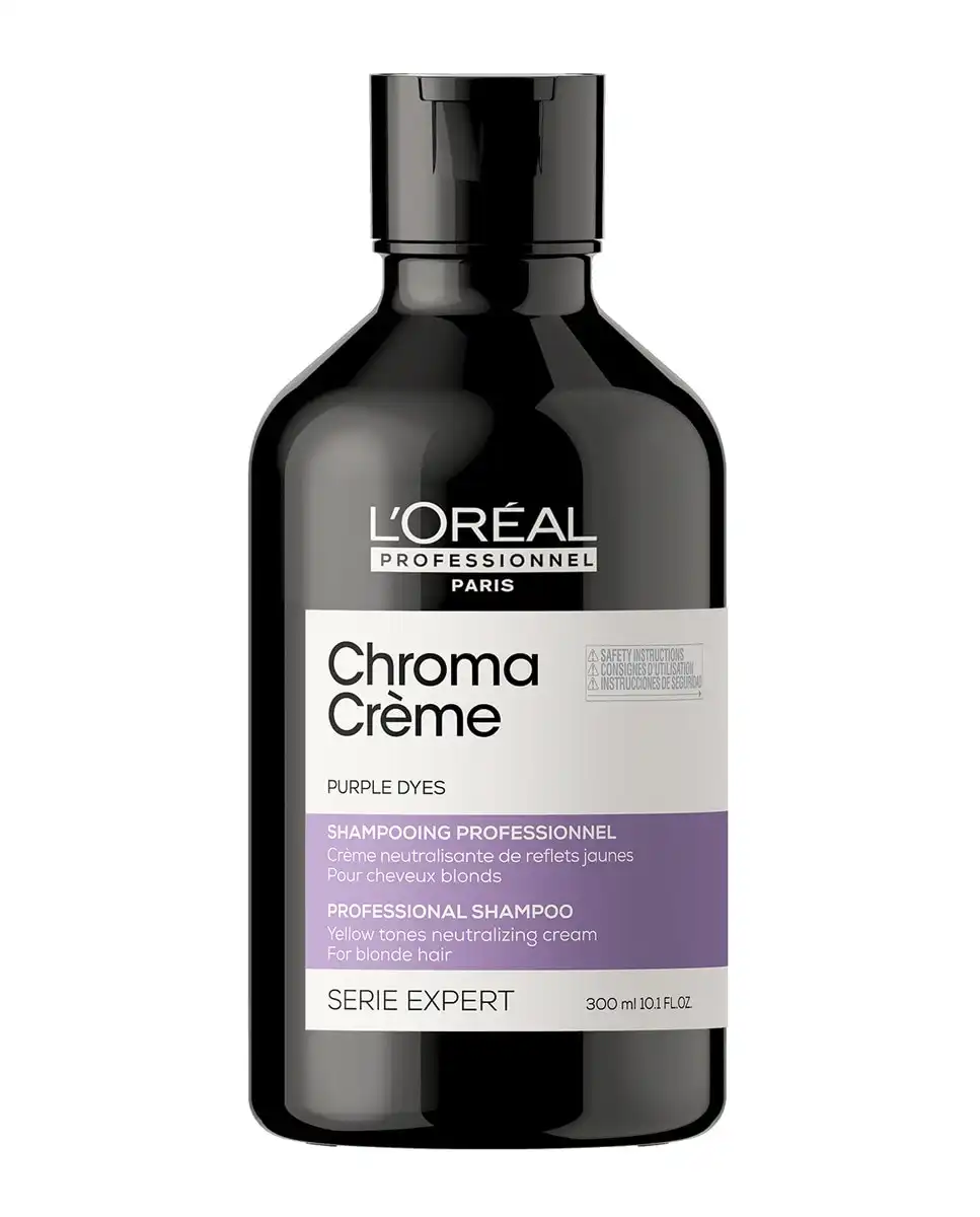 L'Oréal Professionnel - Champú Neutralizante Chroma Crème Con Pigmentos Morados 300 Ml L'Oreal Professionnel - L'Oréal Professionnel - Comparador de precios
