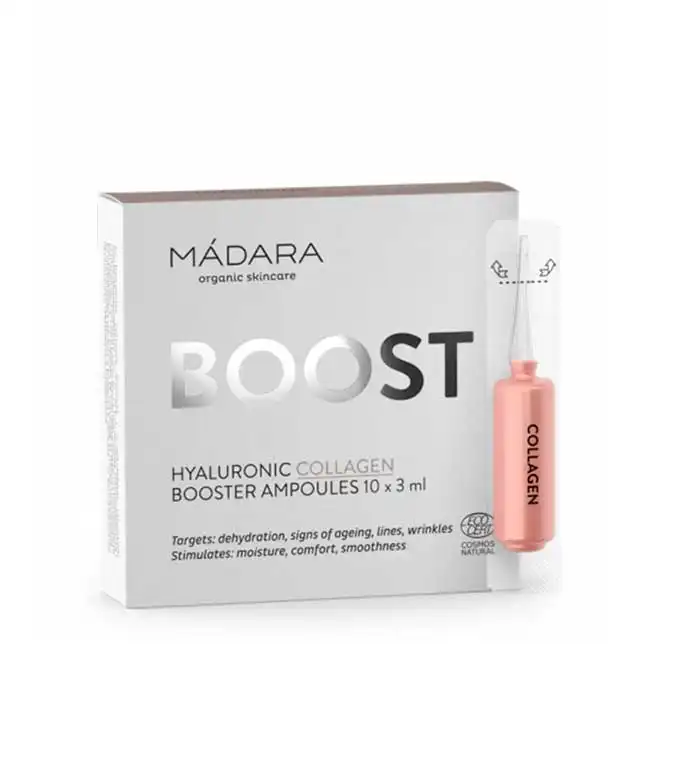 Mádara - Pack de 3 ampollas hidratantes Hyaluronic Collagen - Mádara - Comparador de precios