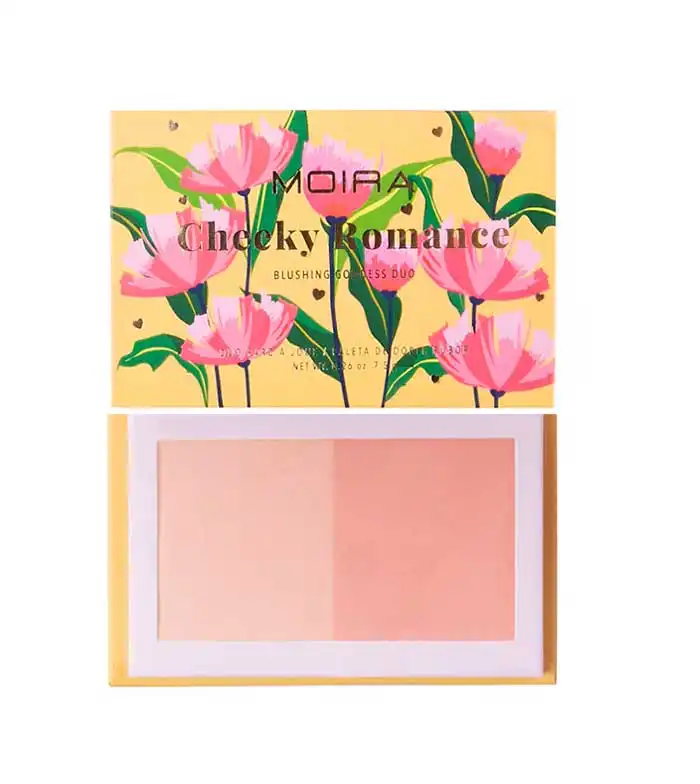 Moira - Dúo de coloretes en polvo Blushing Goddess - Cheeky Romance - Moira - Comparador de precios