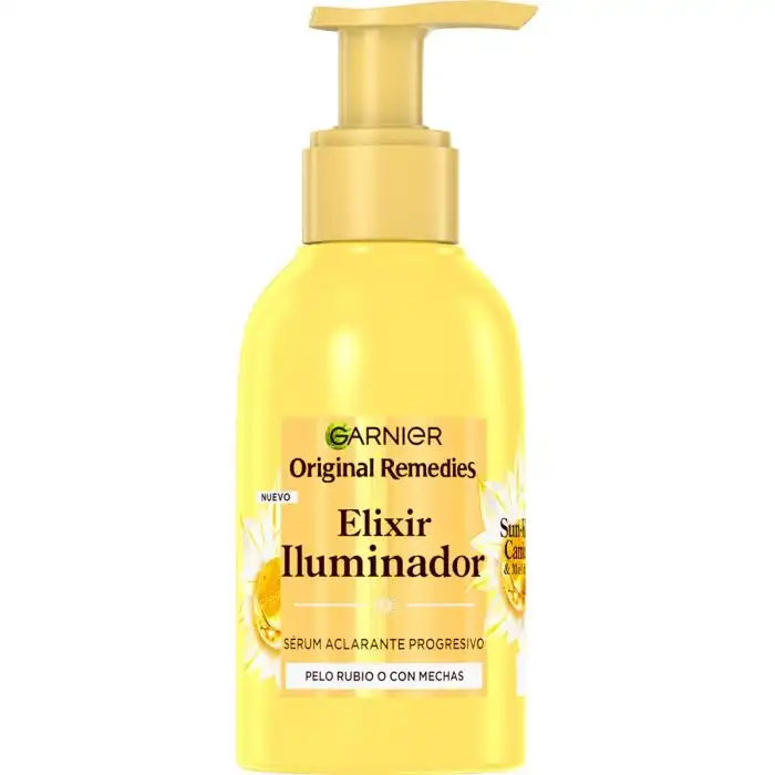 Original Remedies Sérum Aclarante Progresivo Sun-Kissed Camomila Cabello Rubio 120 ml - Garnier - Comparador de precios