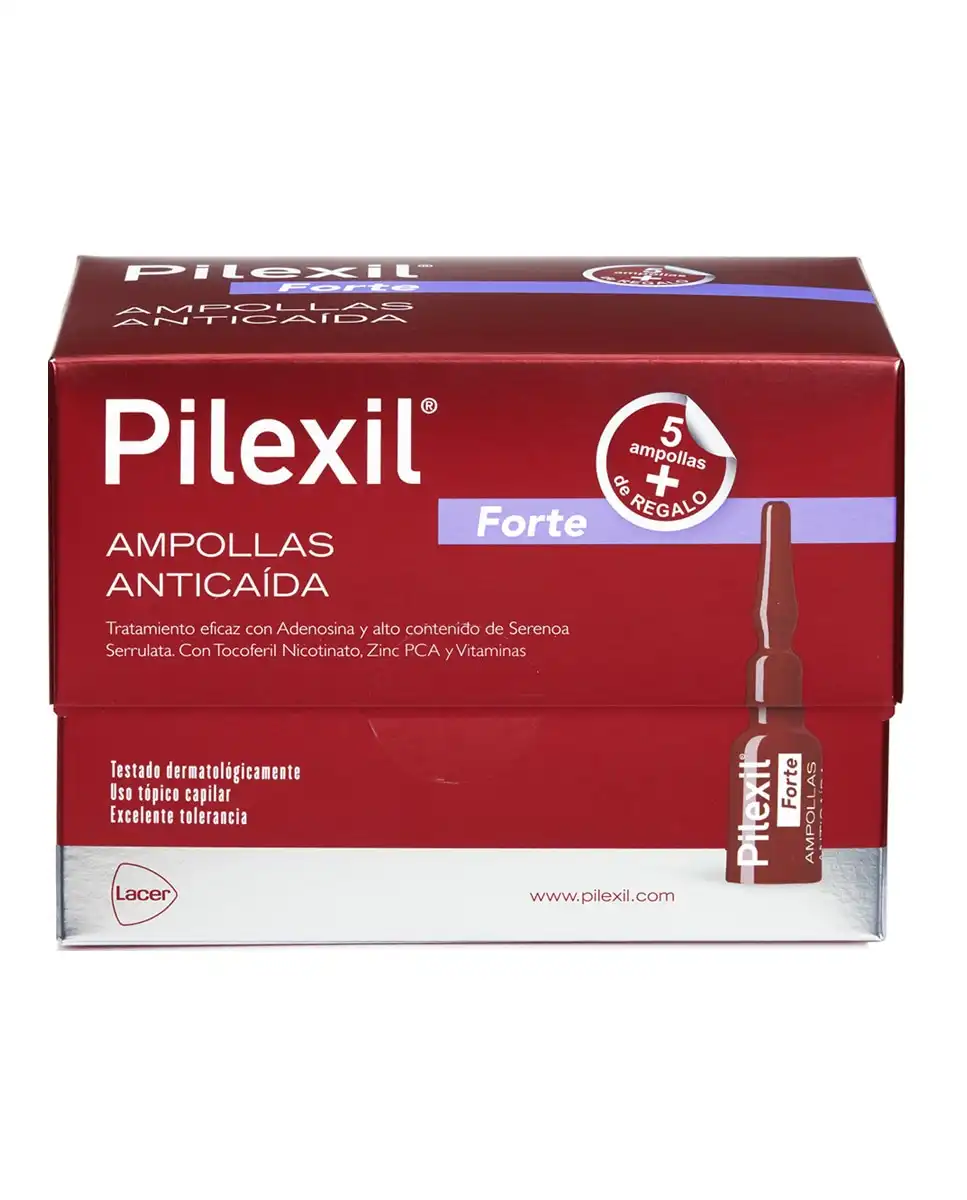 Pilexil - Ampollas Anticaída Forte 15+5 - Pilexil - Comparador de precios