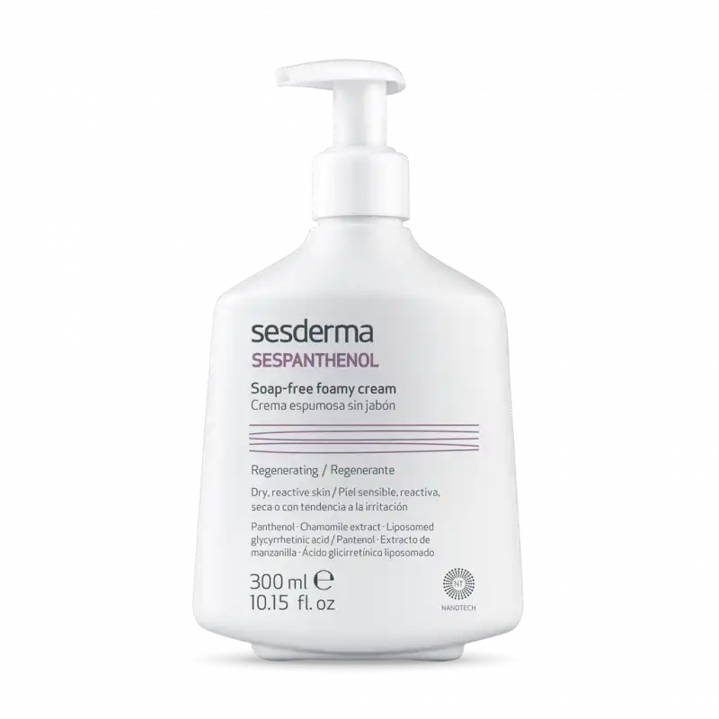 Sespanthenol crema espumosa sin jabon 300 ml - Sesderma - Comparador de precios