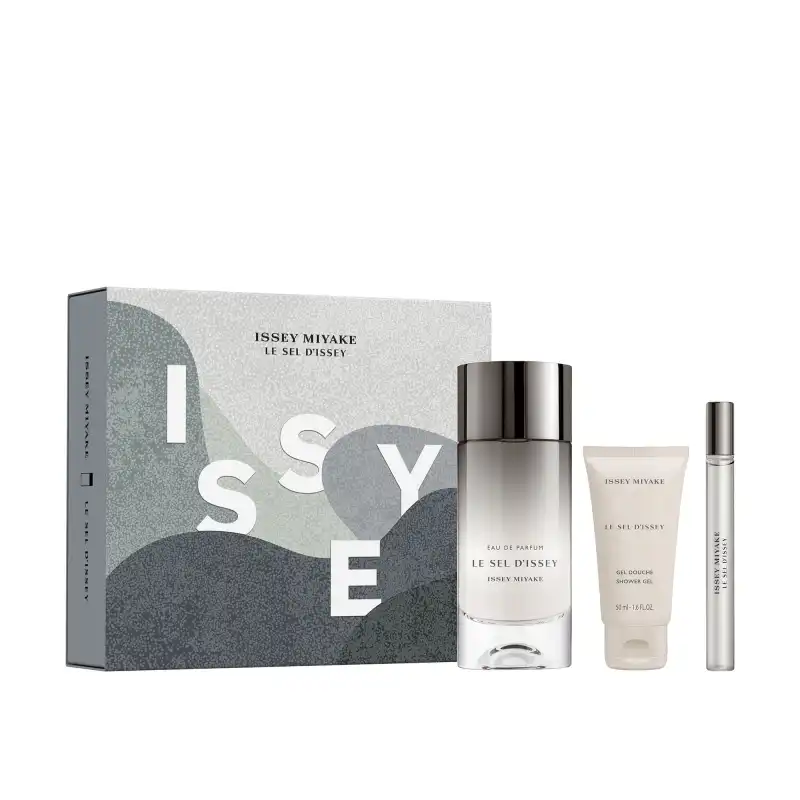 Set Le Sel D'issey Eau De Parfum 100 Ml + Travel Size 10 Ml + Shower Gel 50 Ml - Issey Miyake - Comparador de precios