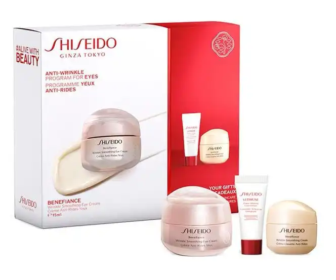 Shiseido Benefiance Wrinkle Smoothing Eye Cream Estuche - Shiseido - Comparador de precios