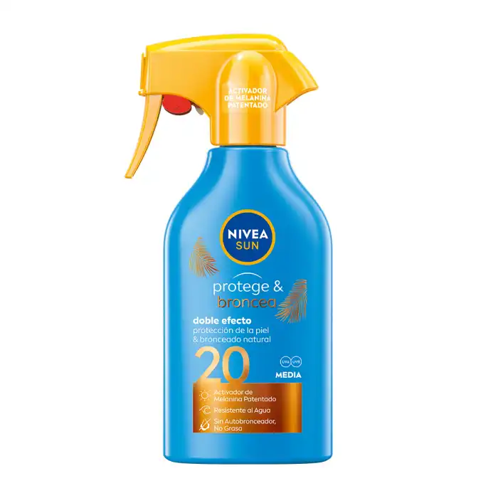 Sun Protege - Broncea Spray Solar SPF20 250 ml - Nivea - Comparador de precios