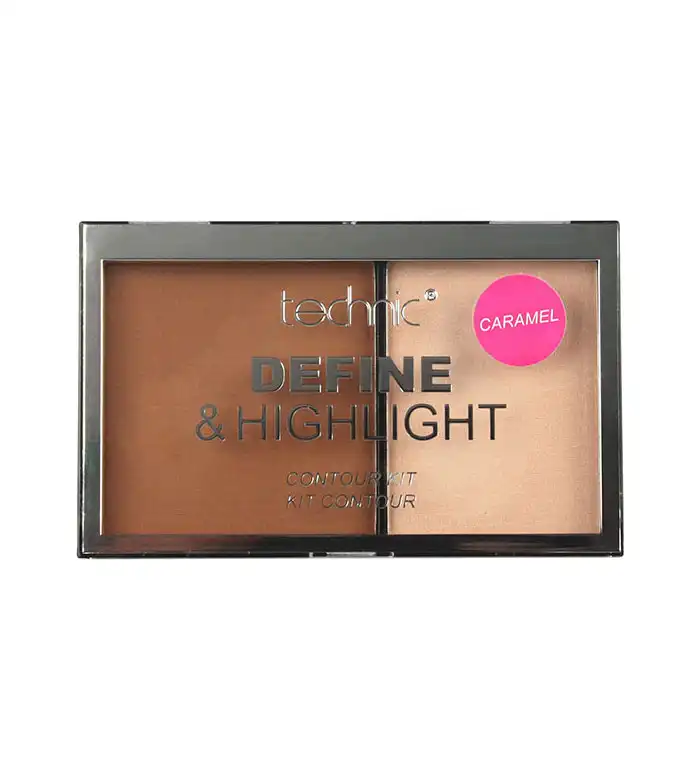 Technic Cosmetics - Kit de contorno Define & Highlight - Caramel - Technic Cosmetics - Comparador de precios