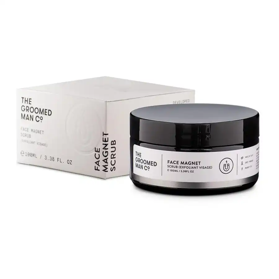 THE GROOMED MAN CO - Face Magnet Scrub Exfoliantes 100 ml male - The Groomed Man Co - Comparador de precios